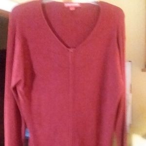 Gloria Vanderbilt 3/4 sleeve sweater